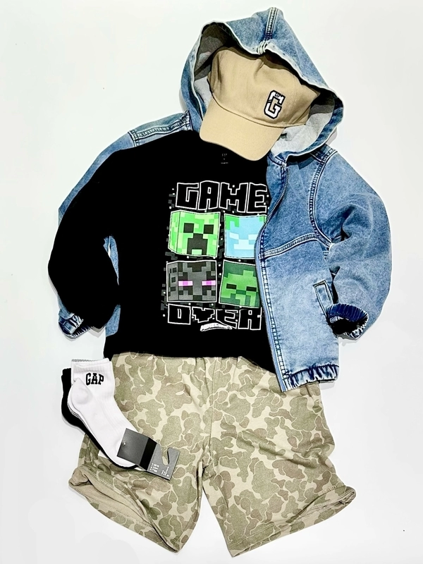 マインクラフトグラフィックTシャツ