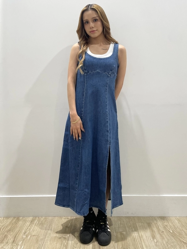 1枚で可愛い★デニムワンピース