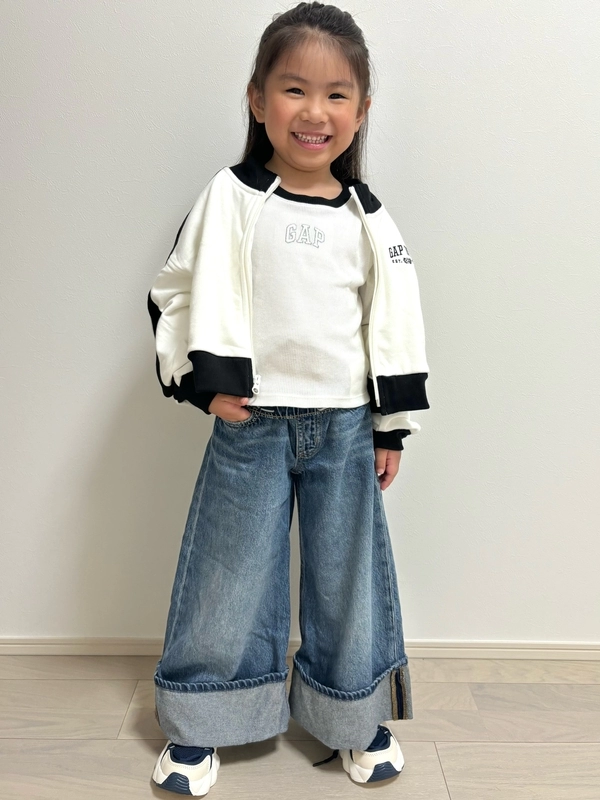 大人顔負け！バギーデニム
