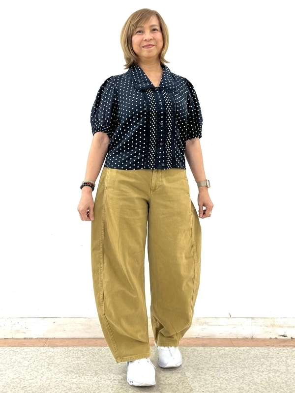 履き心地抜群バレルパンツ