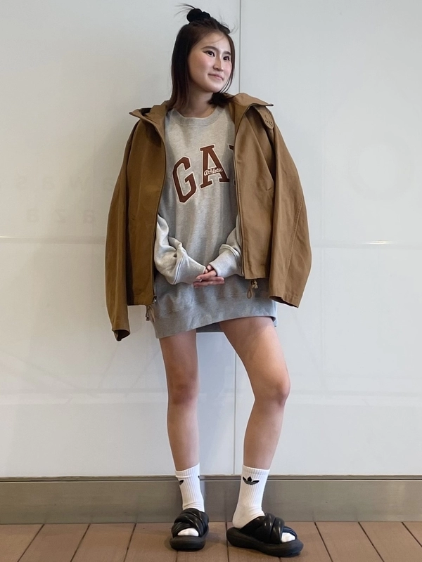 【UNISEX】ワンピ風コーデ◎