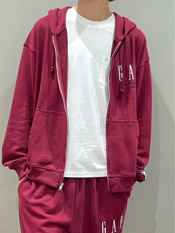 GAP トラックジャケット セットアップ 赤 新作】セットアップ | Gap公式オンラインストア