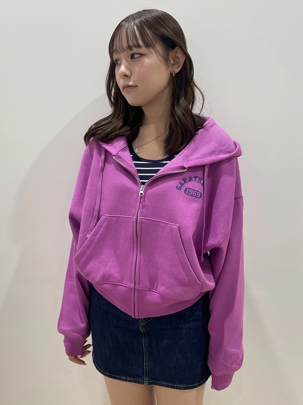デニムスカート×ジップパーカー | Gap公式オンラインストア