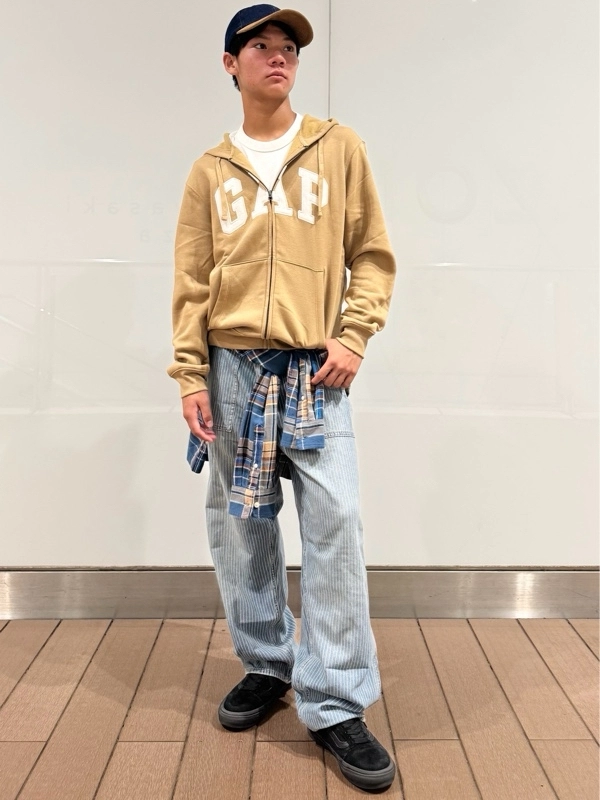トレンド感抜群！ストライプデニム