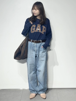 GAP ジーンズ ストライプバギー デニム メンズ　W32/L30 webpMedium_34227f6d-975e-459e-