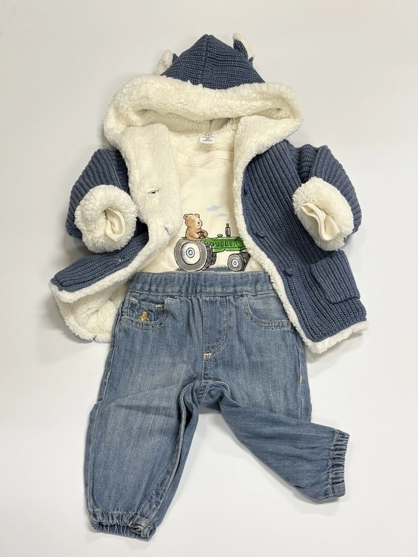 【NEW】裏ボアくまさんセーター