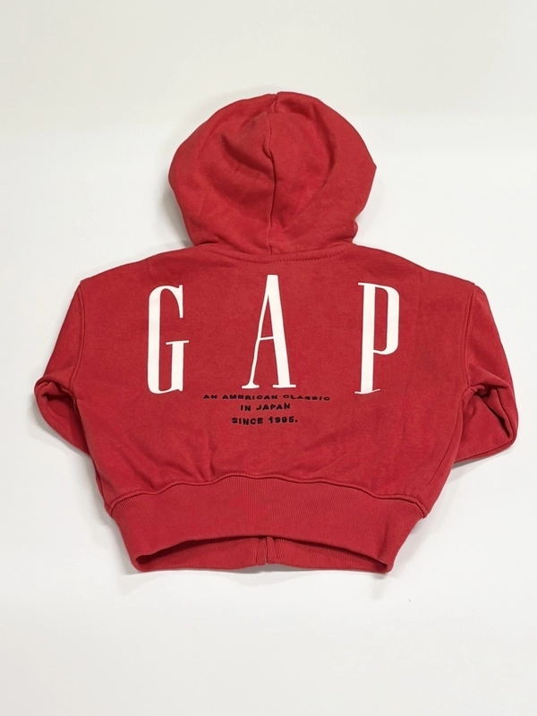 GAP 30周年記念 フード付きパーカー レッド 赤 NEW】30周年限定デザインパーカーのスタイリング | Gap公式