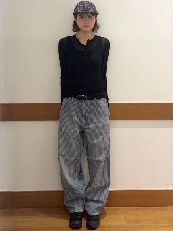 バギーデニムコーデ