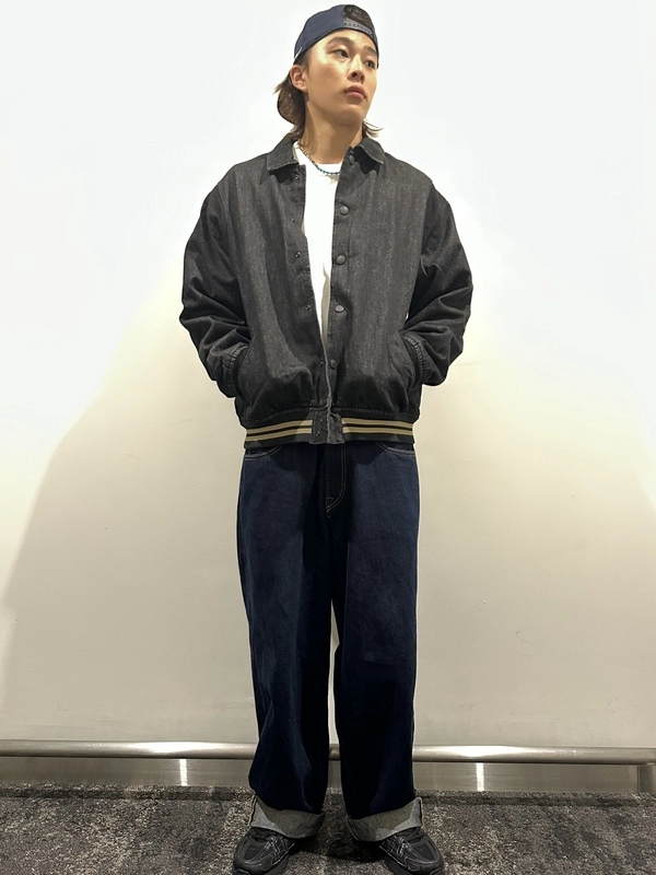 Whitesville コットン バーシティ　スタジャン　デニムジャケット80s 楽天市場】ホワイツビル スタジャン 中古の通販