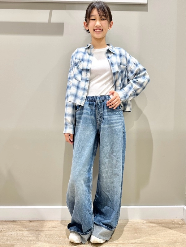 シャツ✖️デニム！秋コーデ！