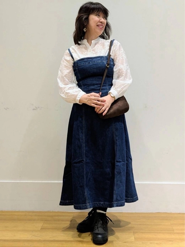 【大人可愛いベアトップワンピース】