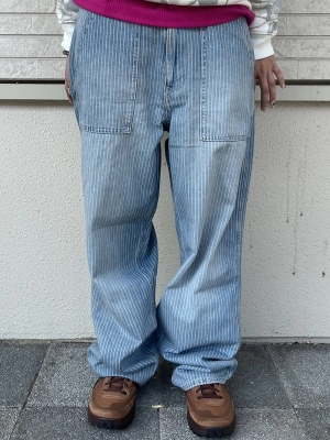 たびさ♥mam専用 GAP ダブルニーヒッコリーデニム W30 L30 たびさ♥mam専用 GAP ダブルニーヒッコリーデニム W30 L30