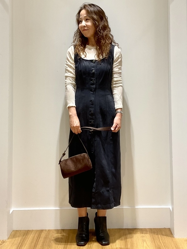 きれい見えする◎デニムワンピース