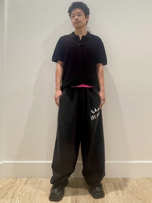 【バギースウェットパンツ】