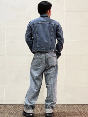 たびさ♥mam専用 GAP ダブルニーヒッコリーデニム W30 L30