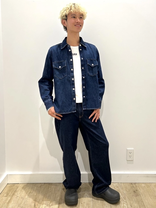 個性を活かしたdenim on denim！