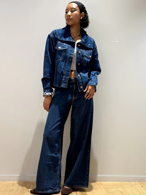 【denim  on denim】　