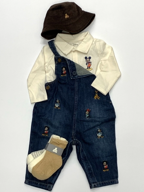 【Disneyコラボ】刺繍で散りばめられたミッキー達