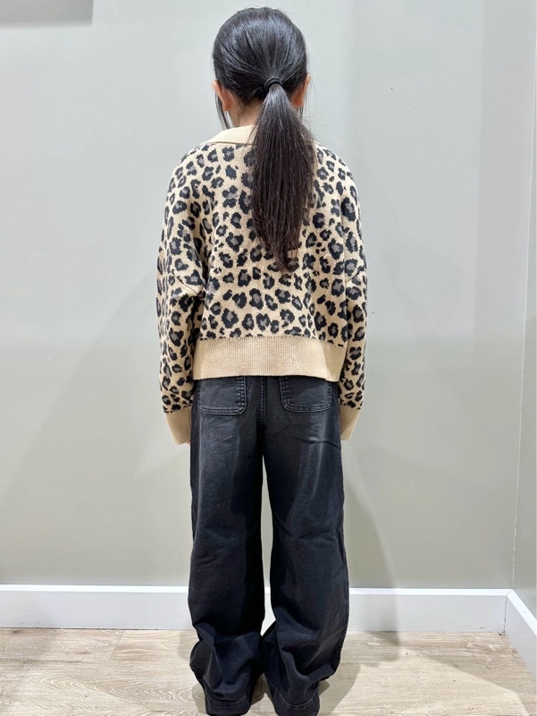 レオパード柄ニットがかわいい♡秋コーデ！のスタイリング | Gap