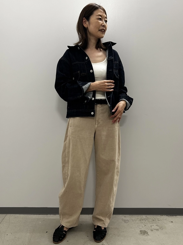 大人のデニムコーデ