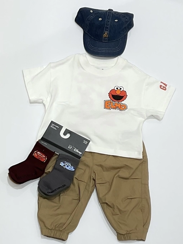 【元気！エルモTシャツスタイル】