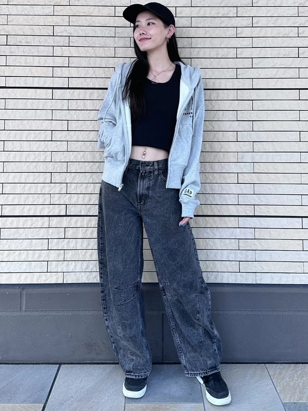 【オススメ】ホースシューデニム×30thGapロゴパーカー