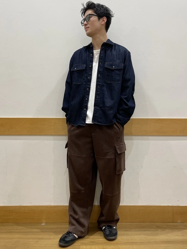 【新作デニムシャツ】