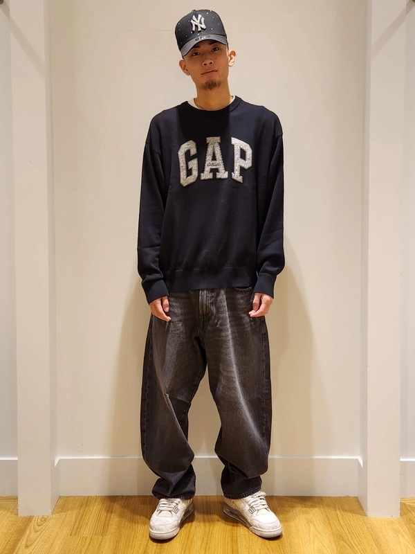 ロゴセーター×バギーバレル