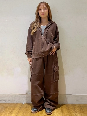 VESP ウェア　セットアップ　ブラウン カーゴスタイル VESP ウェア セットアップ ブラウン カーゴスタイル VESP ウェア