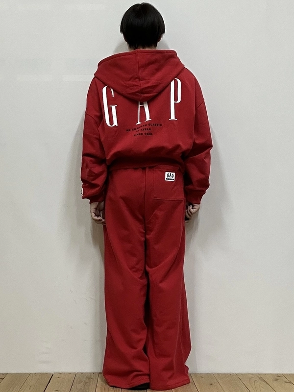 GAP トラックジャケット セットアップ 赤 GAP トラックジャケット セットアップ 赤 新作】〜トラック