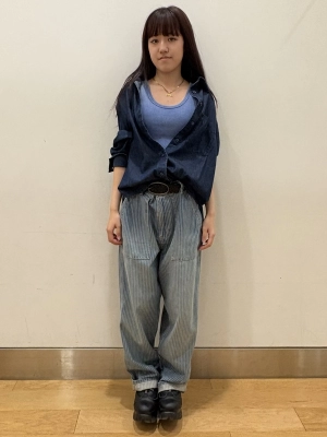   Jeans タイディティールクロップドトップス デニム Gramicci（グラミチ） ジーンズ DENIM NN TIGHT CR デニム タイト