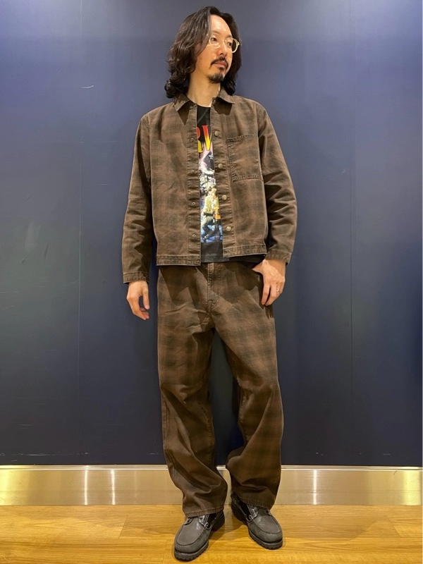 【Denim】セットアップコーデ