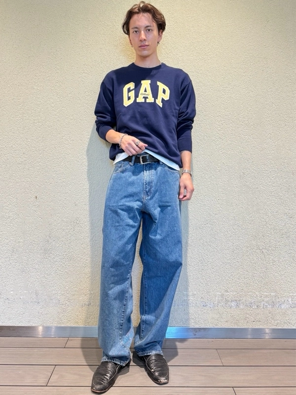 【デニムとGAP LOGO！】