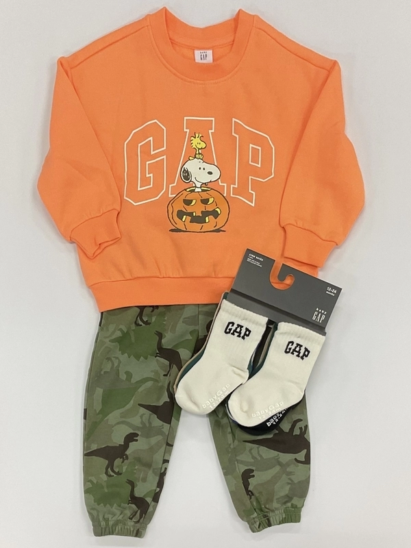 スヌーピーと一緒にハロウィンコーデ！