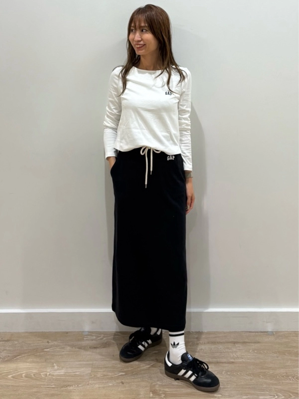 クロップドロゴTシャツ