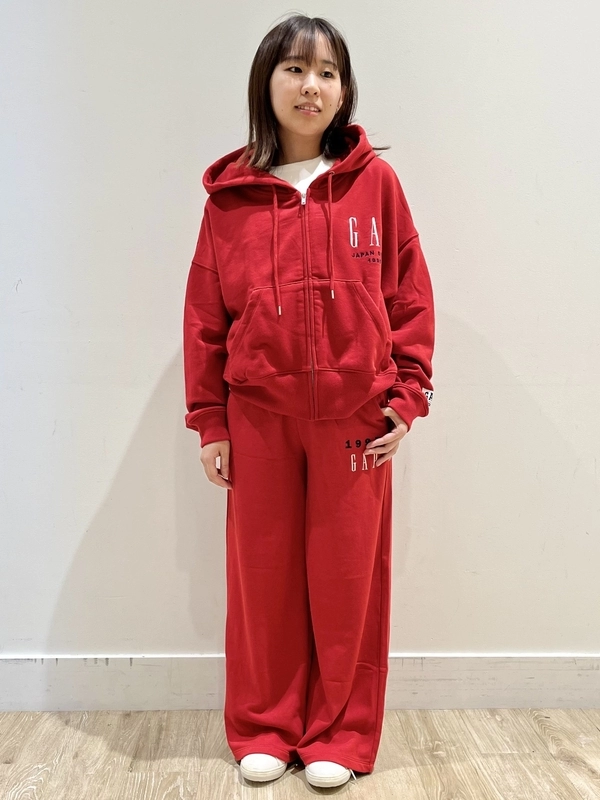 GAP 30周年記念 フード付きパーカー レッド 赤 cn59863667.jpg