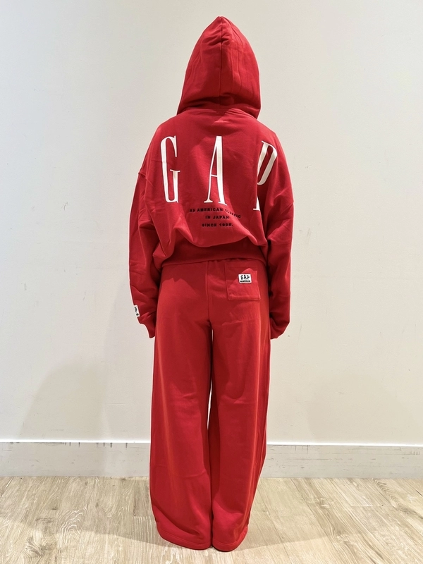 GAP トラックジャケット セットアップ 赤 GAP トラックジャケット セットアップ 赤 新作】〜トラック