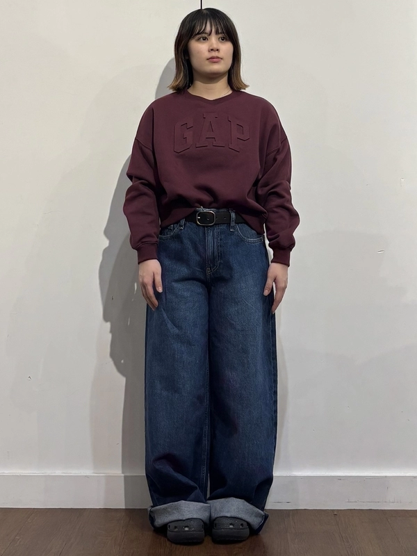 シンプルデニムコーデ