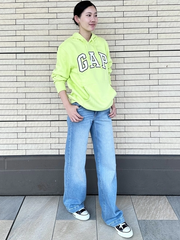 【オススメ】ストライドデニム×Gapロゴパーカー
