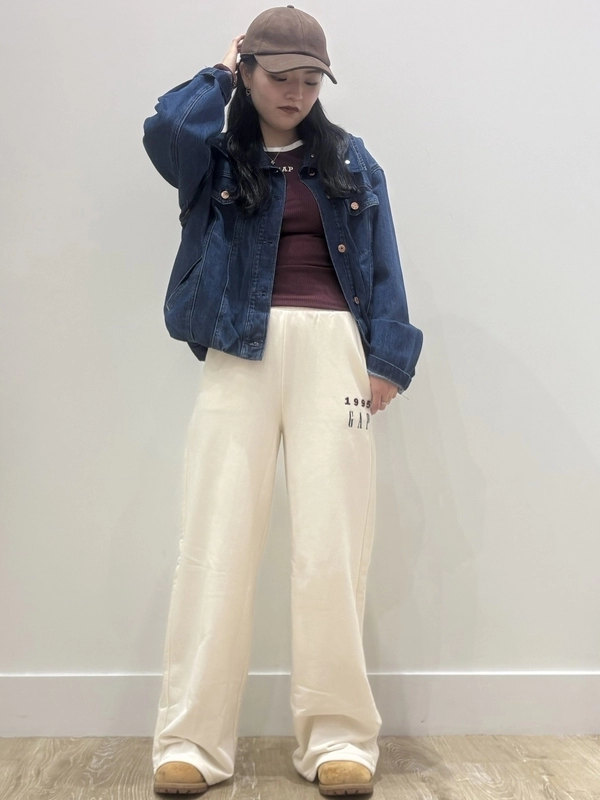 【大人気！】ロゴリブT×ロゴスウェットパンツ