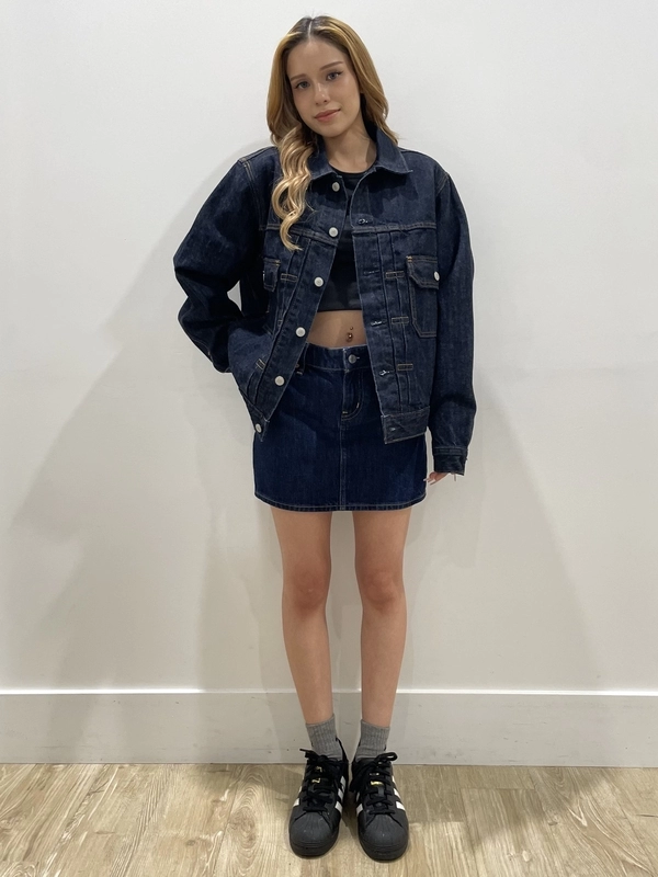 シンプルにかっこよく、デニムonデニム♪