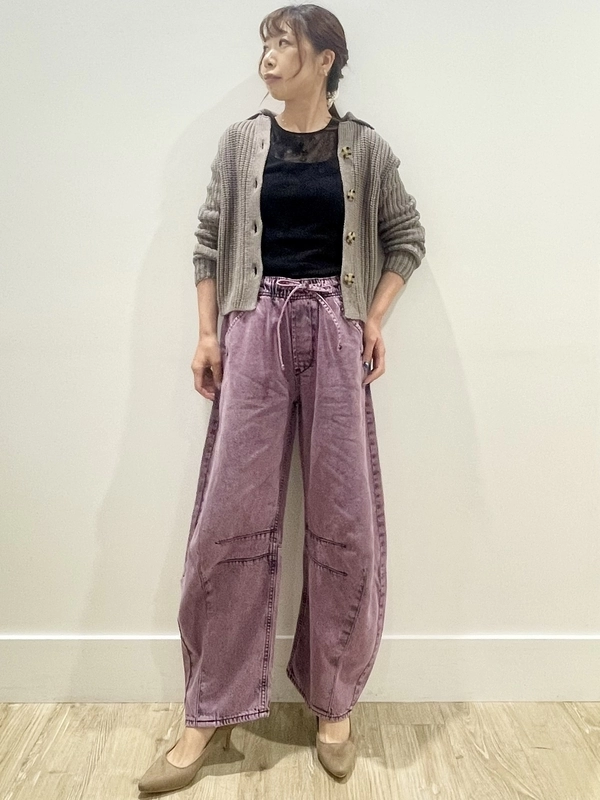 【ホースシューデニム】秋色パープルカラーが可愛い‼︎