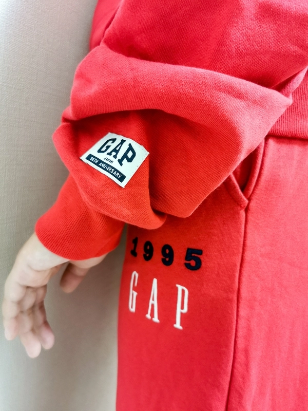 【セットアップ販売】GAP30th アニバーサリー パーカー ボトムス S セール】30th アニバーサリー ヘビーウェイト フレンチテリー GAPロゴ