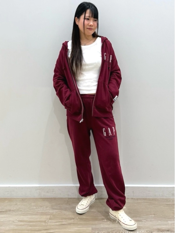 【GAP30周年】ロゴスウェットセットアップ