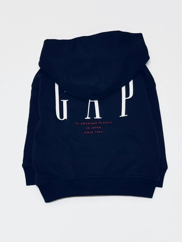 GAP 30周年パーカー ネイビー ジップアップフーディ L 30周年限定】ジップアップパーカー | Gap公式オンラインストア