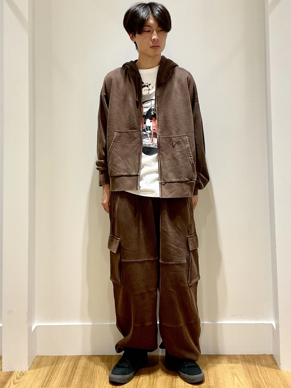 大人気！！バギーカーゴスウェットセットアップ
