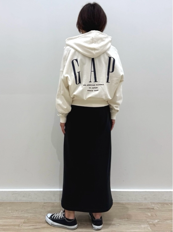 GAP30周年パーカー ホワイトL Gap公式オンラインストア | 30th アニバーサリー フレンチテリー GAP