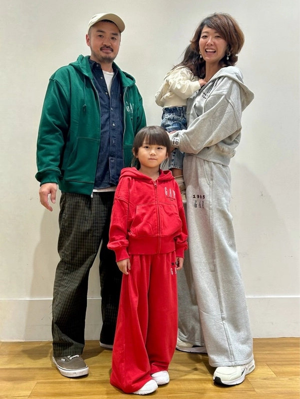 【TR＊GAP親子3人＊お揃いコーデ＊新品タグ付き】 TR様専用＊GAP親子3人＊お揃いコーデ＊新品タグ付き】