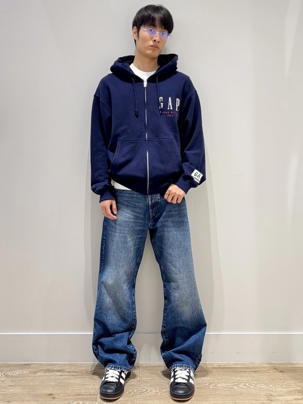 30周年記念スウェットでアメカジ王道style