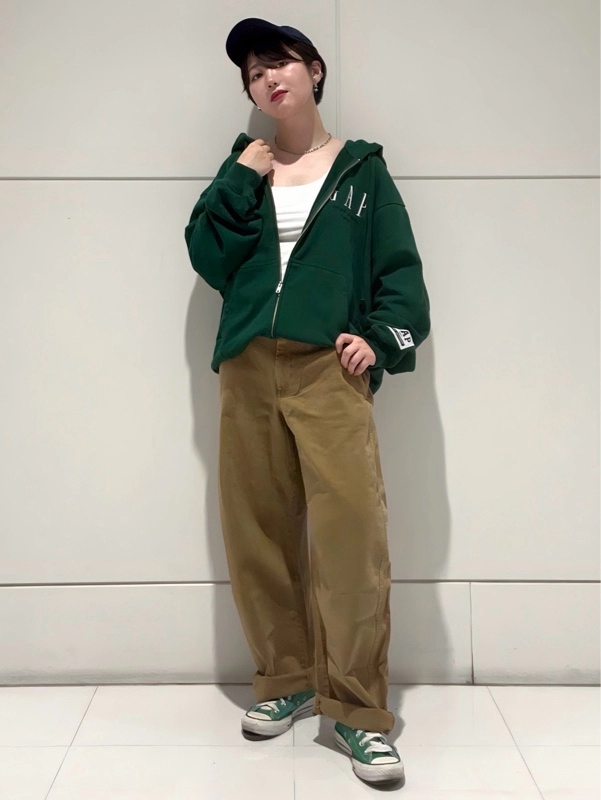 【30thスウェット】秋色カジュアルコーデ